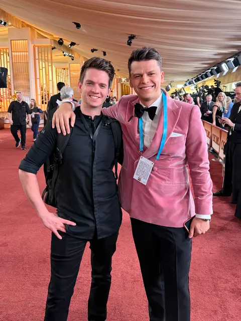 Bernhard mit Paul Luca Fischer alias Paulomuc
