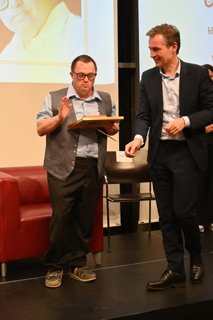 Kurt Engleder freute sich über die besondere Auszeichnung. | Foto: Verein Ohrenschmaus