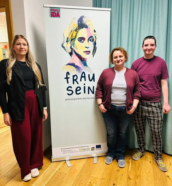 Julia Pichler, Erika Wurz und Lena Gölß. | Foto: Waldviertler Frauenwirtschaft
