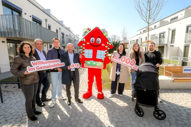 Erster CO2 neutraler Gemeindebau in der Brockhausengasse ist fertig