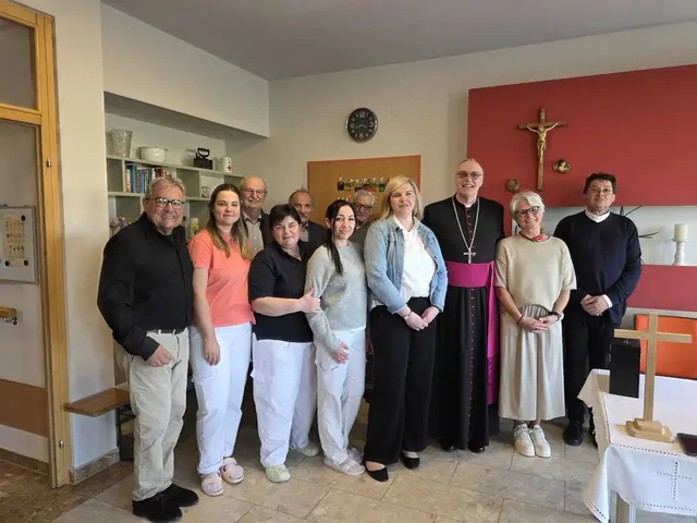 Visitation im Pflegeheim Klikovits in Zagersdorf.  | Foto: Klikovits