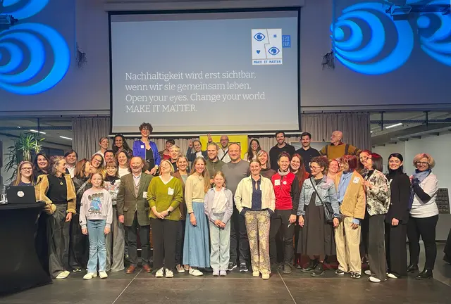 Das erste "Make it matter"-Festival im Alten Kino in Leibnitz fand großen Anklang. Mit dabei waren rund 40  Ausstellerinnen und Aussteller sowie 20 Produzentinnen und Produzenten. | Foto: makeitmatter.at
