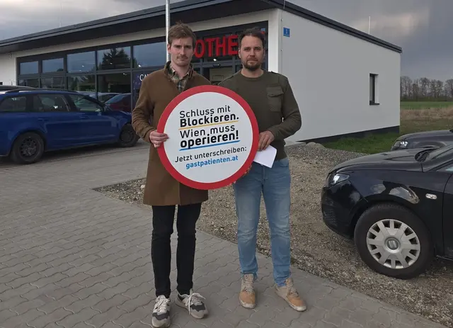 Marchegg sammelt ebenfalls für Gleichberechtigung. | Foto: bzgsdf@vpnoe
