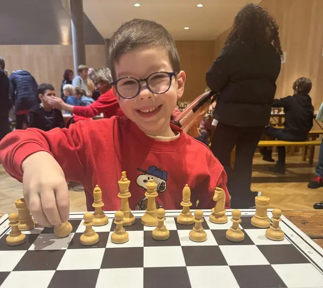 Nachwuchsschachspieler Valentin Theiler zeigte Können und erzielte den zweiten Platz der Altersklasse U-7. | Foto: Europajugend Gleisdorf