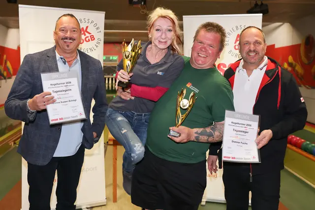 Beim Bezirksfinale des AK-ÖGB-Kegelturniers in Oberpullendorf standen Teamgeist, Präzision und sportlicher Ehrgeiz im Mittelpunkt. | Foto: AK Burgenland