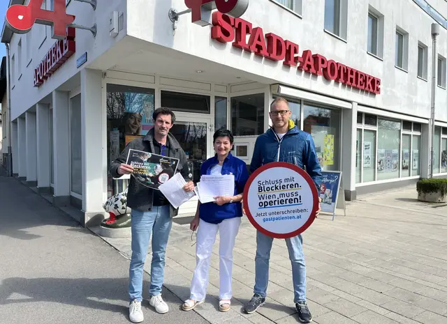 Gänserndorfer Bürgermeister René Lobner mit Team.  | Foto: bzgsdf@vpnoe