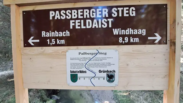 Einst kürzeste Verbindung nach Rainbach