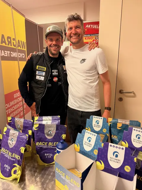 Daniel Kapeller und Philipp Kaider. | Foto: Wagram Cycling