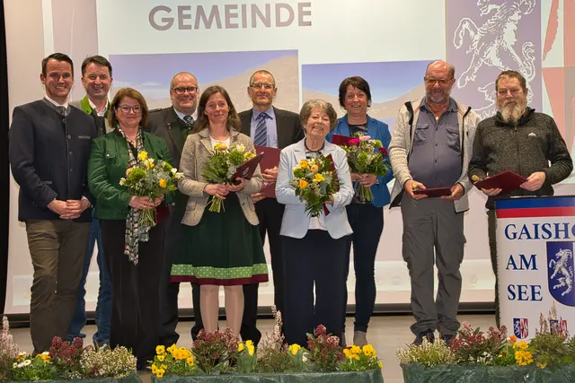 Die Gemeinde Gaishorn am See hat seit mehr als 20 Jahren wieder einen Ehrungstag abgehalten. | Foto: Norbert Ortner