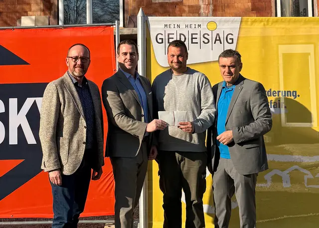 Spatenstich für das neue Wohnbauprojekt in der Gemeinde Wolfpassing | Foto: Gemeinnützige Donau-Ennstaler Siedlungs-Aktiengesellschaft