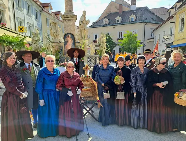 Die Wolfsberger Bürgerfrauen nehmen an zahlreichen kirchlichen und städtischen Veranstaltungen teil. | Foto: Wolfsberger Bürgerfrauen