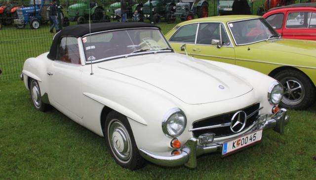 ...immer wieder ein Hingucker am Kirchtag sind die unzähligen Oldtimer. | Foto: Pugganig