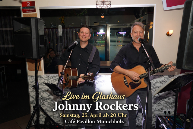 Die Johnny Rockers rocken das Café Pavillon am 25. April