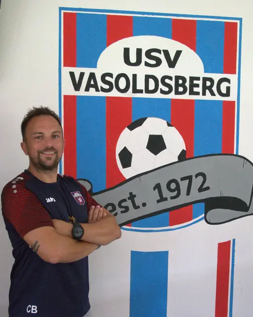 Seit 2020 coacht Christian Binder den USV Vasoldsberg und hat bis 2027 verlängert. | Foto: USV