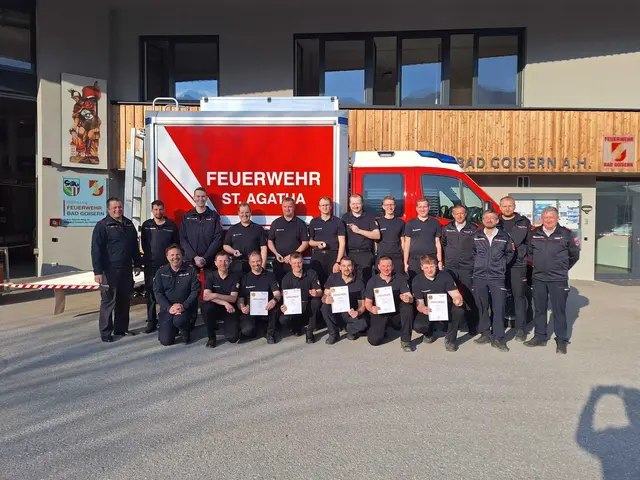 Insgesamt konnte man zwölf Kameraden der FF St. Agatha zur bestandenen Prüfung gratulieren. | Foto: FF St. Agatha
