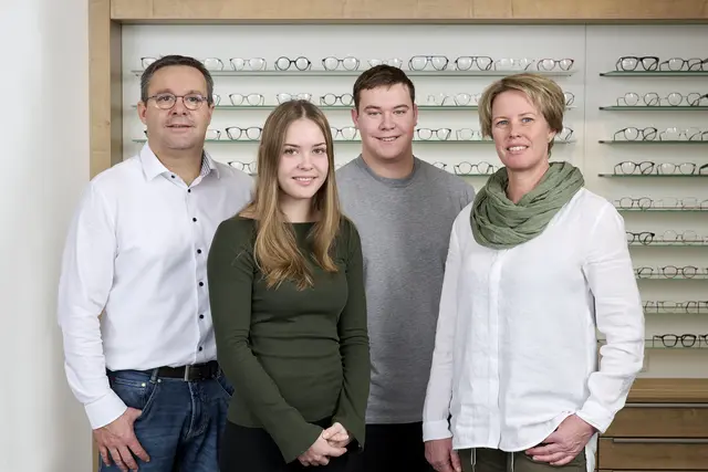 Familie Kettner: Georg, Katrin, Thomas und Christa | Foto: Optik Kettner
