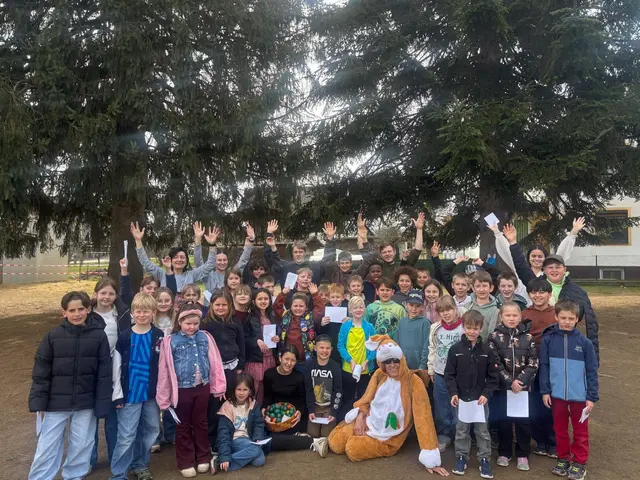 Die Schülerinnen und Schüler hatten in Liebenfels einen großen Spaß mit dem Osterprogramm. | Foto: Bimbulli GmbH