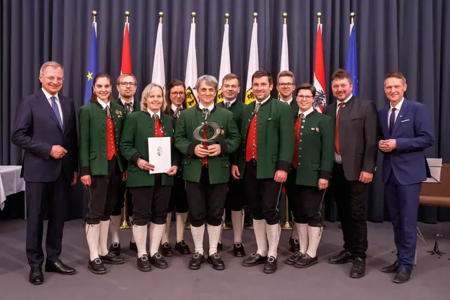 Musikvereine aus Urfahr-Umgebung erhielten Primus- und Hermes-Preis