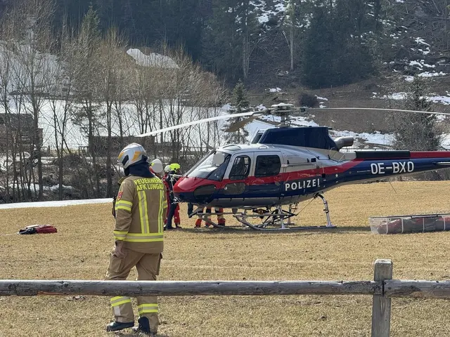 Beim Feuerwehreinsatz in Muhr am Nachmittag des 25. März 2026. | Foto: Feuerwehrbezirk Lungau / BSBÖ OVI Thomas Keidel