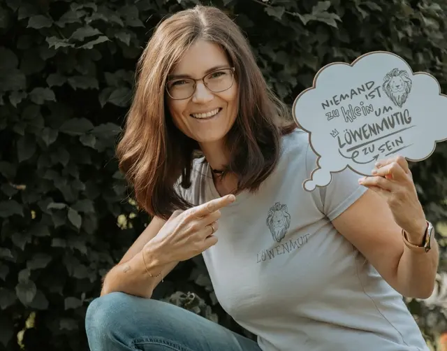 Die Stainzerin Kathrin Jandl stärkt Kinder mit „Löwenmut“