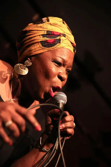 Gisele Jackson wird am Freitag, dem 17. April, im Alten Kino Leibnitz mit Raphael Wressnig und Alex Schultz auf der Bühne stehen. | Foto: Gisele Jackson
