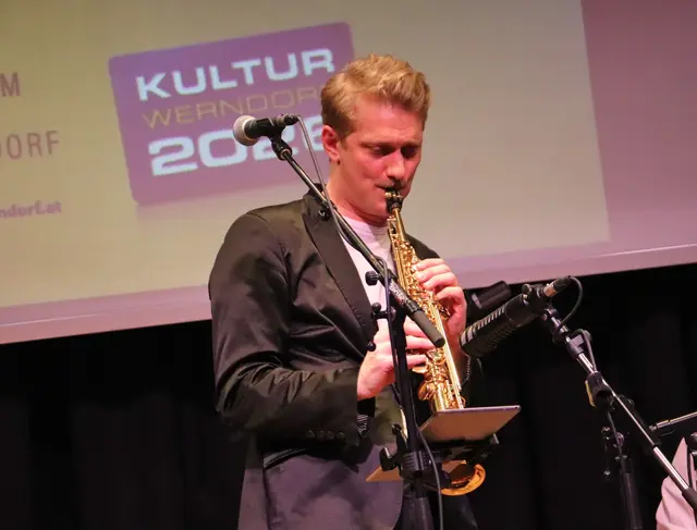 Saxophonist und Sänger Nicolò Loro Ravenni | Foto: Edith Ertl