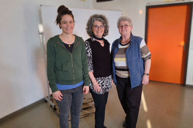 Von links: Hospizkoordinatorin Kathrin Kammerer, Abfallberaterin Silvia Thor, ehrenamtliche Hospizbegleiterin Hilde Wandl | Foto: GV Gmünd