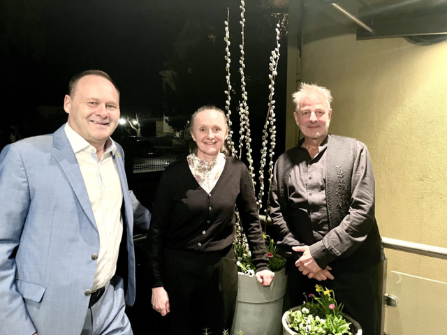 Kulturstadt Fischamend feiert Drassl und Musiker Burger