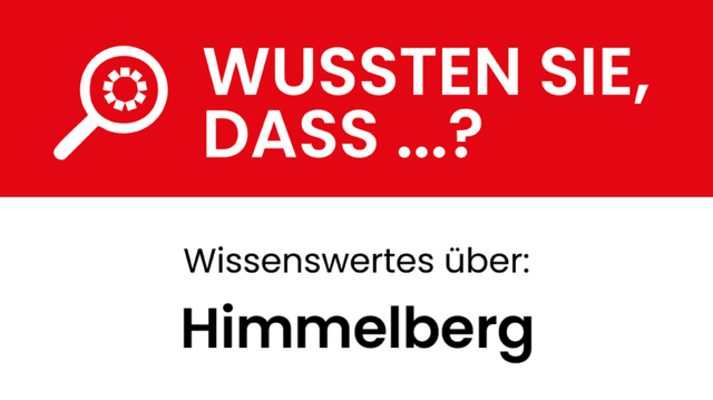 Wussten Sie, dass…?