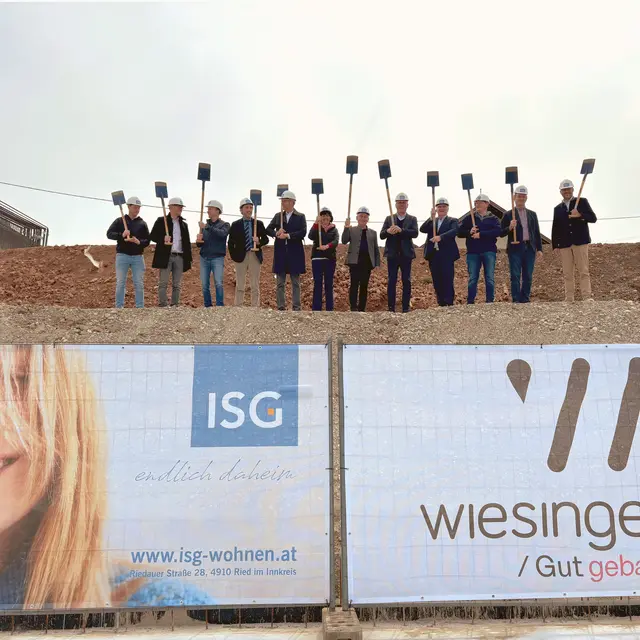 Spatenstich für neues Wohnprojekt in Kirchdorf am Inn