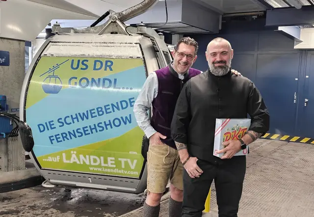 LÄNDLE TV: Us dr Gondl mit Eiswasserheld Matthias Graziadei