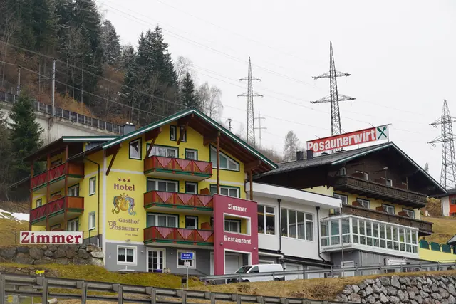 Der bekannte Hotelgasthof Posauner in St. Veit im Pongau. | Foto: Emanuel Hasenauer
