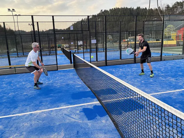 Einzel ist ausnahmsweise, normal wird der Sport als Doppel gespielt. | Foto: MeinBezirk/Harald Almer