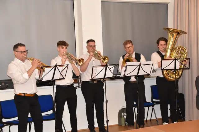 Ein Ensemble der HTL Pinkafeld begleitete den Festakt musikalisch. | Foto: MeinBezirk/Michael Strini