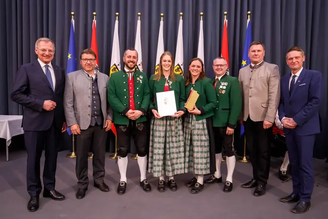 Musiker der TMK Lochen freuen sich über Auszeichnung