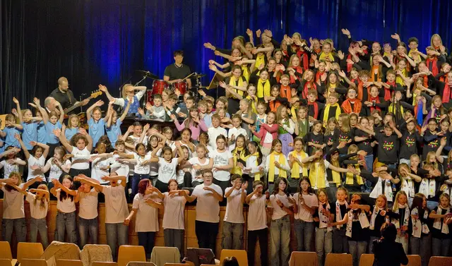 Die Kinder begeisterten. | Foto: Walter Schindler
