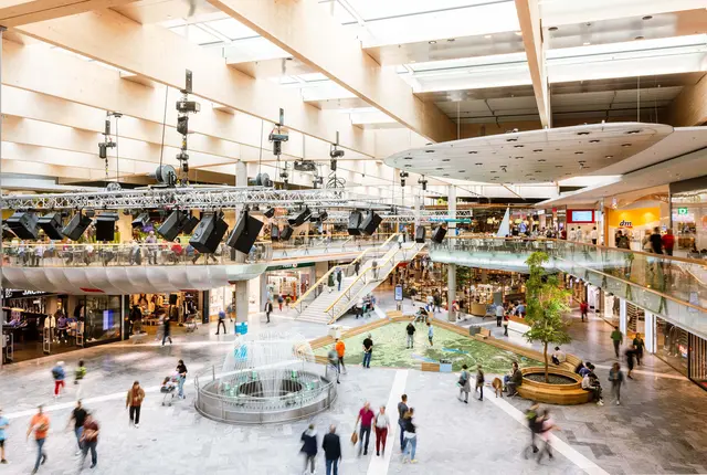 Das Shopping-Center verzeichnte 2025 mehr als 3,2 Millionen Besucher:innen. | Foto: Robert Fritz