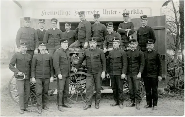 Die Mannschaft der FF Unterpurkla im Gründungsjahr 1926. | Foto: FF Unterpurkla