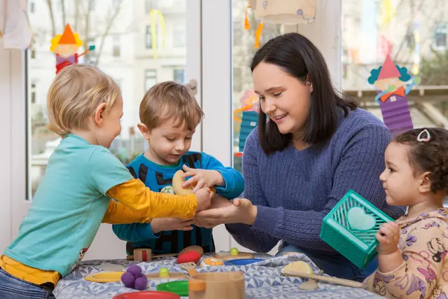 Anmeldungen für den Kindergarten in der Attemsgasse 38 sind bereits möglich. | Foto: Phillip Tomsich/Kinderfreunde