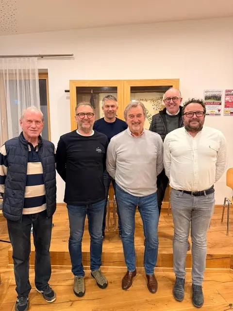 Auf ihre Stimme zählt der Männergesangverein Ehrenhausen seit vielen Jahren (v.l.): Fredi Kainz, Christian Sauer, Franz Lappi, Wolfgang Puchtler, Gerhard Prumofsky und Andreas Sauer | Foto: MGV Ehrenhausen