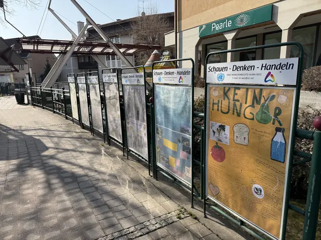Entlang des Weizbaches werden ab April die Menschenrechts-Plakate der Weizer Schülerinnen und Schüler ausgestellt. | Foto: ARGE Menschenrechte und Klimaschutz