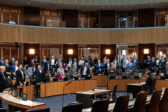 Nationalrat: Blick ins Plenum während einer Abstimmung | Foto:  Parlamentsdirektion/​Bernadette Sattler-Remling