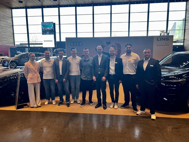 Rudi Lins mit seinem Team | Foto: RZ