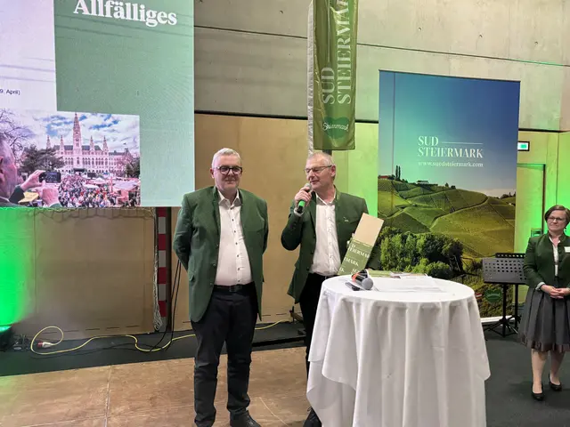 Ernst Kahr war seit dem Jahr 2022 Finanzreferent beim Tourismusverband Südsteiermark – bei der Veranstaltung verabschiedete er sich aus dieser Funktion. | Foto: MeinBezirk/Katrin Löschnig