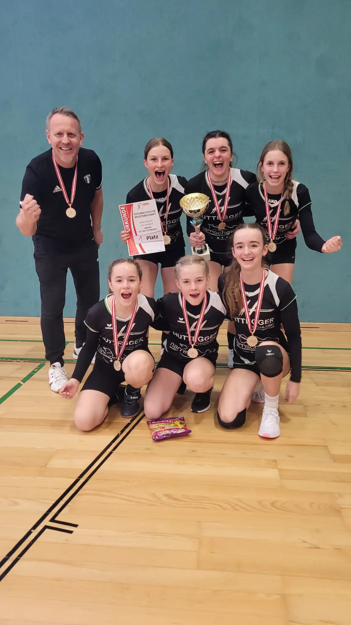 Faustball: Staatsmeistertitel für die Union Raiffeisen St.Veit - Pongau