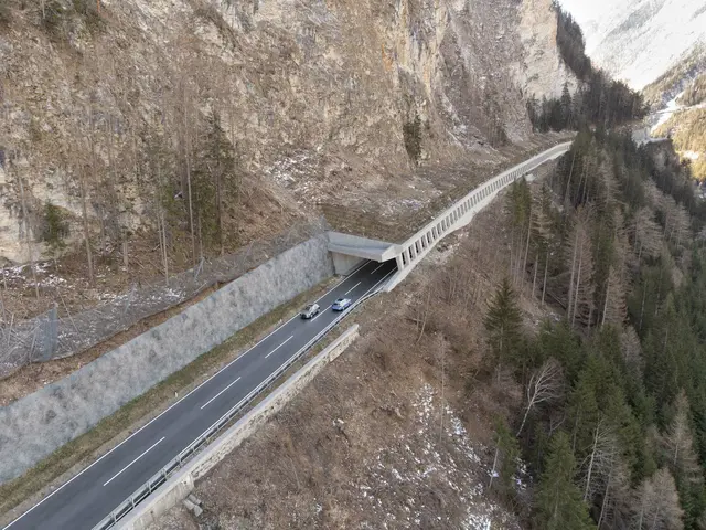 Die Kanzelgalerie ist aktuell das größte Bauprojekt des Landes. | Foto: Land Tirol/EQ-Vis