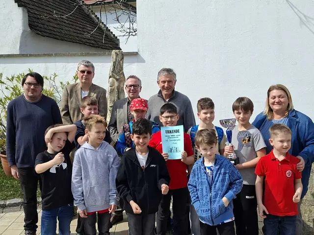 Bei den Volksschulen dominierten die Kinder der Volksschule Steinbrunn den Bewerb.  | Foto: Ludwig Fingerhut