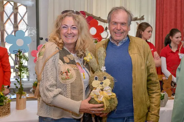 Frühlingsstimmung beim Ostermarkt am Buchhof