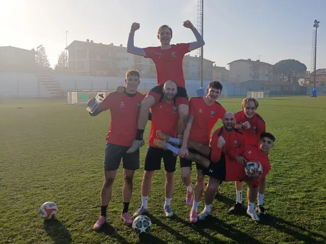 Der ESV Admira Villach feiert seine Neuzugänge. | Foto: ESV Admira Villach