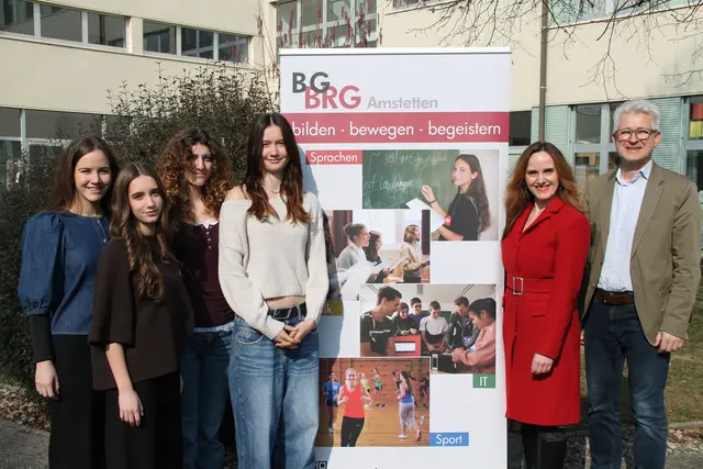 Internationale Sprachprüfung öffnet Amstettener Schülern neue Türen